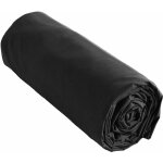 L'effet papillon - drap housse 100% coton 57 fils 200x200 bonnet 30 cm ambre noir