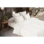 L'effet papillon - pack double gaze de coton housse de couette 260 x 240 cm + 2 taies d'oreiller 50 x ...