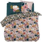 L'effet papillon - parure de couette 100% coton 57 fils 260 x 240 cm champetre