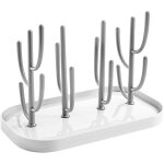 Egoutte biberons arbre, sans bpa, supports de s�chage de bouteilles amovible, �gouttoir � biberon, s�choir ...