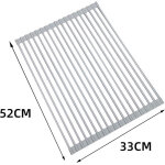 �gouttoir � vaisselle en acier inoxydable enroulable sur l'outil de gadget d'�gouttoir d'�vier pour de ...