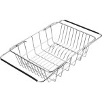 �gouttoir � vaisselle en acier inoxydable, support pour assiettes, panier � linge extensible pour fruits, ...