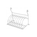 Egouttoir � vaisselle en m�tal chrom�