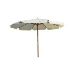 Parasol en bois avec auvent de 3 mtres - talla