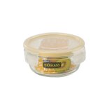 Bo�tes � lunch rondes herm�tiques en bioverre komax - talla