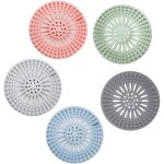 Einemgeld - 5 bouchons anti - cheveux en silicone durable, filtre vier cuisine, filtre  vier, grille ...