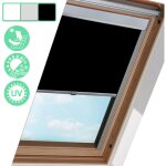 Einfeben store d'obscurcissement m06 pour lucarne velux, tissu de haute qualité, store thermique, noir ... Einfeben store d'obscurcissement m06 pour lucarne velux, tissu de haute qualité, store thermique, noir ...