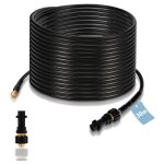 Einfeben - tuyau pour nettoyeur haute pression tuyau dboucheur flexible noir nettoyage de canalisations ...