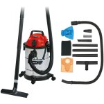 Einhell - aspirateur eaux et poussi�res tc - vc 1820 sa (1250 w, cuve 20l, prise synchro oep, livr� avec ...