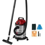 Einhell aspirateur eaux et poussi�res tc - vc 2045 s (900 w, capacit� d?aspiration 180 mbar, cuve inox ...