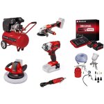 Einhell kit garage et atelier einhell ? visseuse - meuleuse - polisseuse - compresseur + accessoires ...