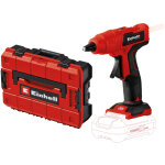 Einhell pistolet � colle sans fil te - cg 18 li solo + coffret syst�me e - case s - f