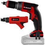 Einhell - professional visseuse  placo sans fil tp - dy 18 li bl + magazine - solo power x - change ...