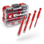 Einhell - set xs - case coffret de 4 forets diamant�s pour carrelage (coupe � sec, garniture diamant�e ...