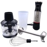 Eisenbach je 903e ensemble mixeur plongeant 3 en 1 - fouet puissant mixeur plongeant hachoir - 1000 w ... Eisenbach je 903e ensemble mixeur plongeant 3 en 1 - fouet puissant mixeur plongeant hachoir - 1000 w ...