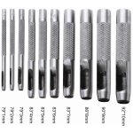 10pcs outils de poin�onnage / outil perforateur / perforatrice - poin�on creux pour faire des trous - ...