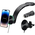 15w chargeur rapide sans fil pour voiture, telephone voiture magnétique induction chargeur compatible ... 15w chargeur rapide sans fil pour voiture, telephone voiture magnétique induction chargeur compatible ...