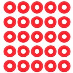 25pcs joints grolsch en silicone rouge pour swing flip top bouteille home brew bi�re bouteille joints ...