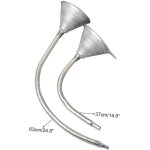 Ej. life entonnoir mtallique flexible de 63 cm pour ravitaillement d'urgence en voiture et en moto