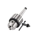 Mandrin � cl� mt2 b16 pour tour m�taux - 1 - 13mm - acier carbone - taraudage / al�sage pr�cis - professionnel ...