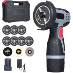 Ej. life - meuleuse d'angle sans fil 19500rpm 16. 8v professional disqueuse sans fil avec 1 batterie ...