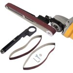 Ponceuse d'angle modifi�e pour machine � courroie, ponceuse �lectrique � air - ponceuse � bande d'air ...