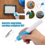 Stylo graveur el�ctronique engrave bijoux gravure outil m�tal bois - ej. life