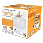 Esperanza - ekd004 dshydrateur alimentaire, transparent, white 250 w.