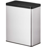 Eko - poubelle touch tri s�lectif essential 20 + 20 litres - stainless steel polypropylene - inox mat, ...