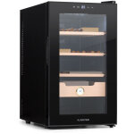 Klarstein - el presidente 48 cave  cigares 48 l 3 clayettes 1 compartiment bois de cdre