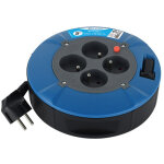 Electraline - enrouleur �lectrique menager 5 m�tres - 4 prises - ho5vvf 3g1mm�