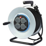 Electraline - enrouleur �lectrique m�tal - fixe - longueur 25 m c�ble ho7 rn - f 3g2, 5mm� - proline