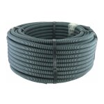 Gaine icta avec tire fil diamtre 25 mm - gris - longueur 50 m