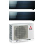 Mitsubishi electric - dual split climatiseur rversible srie kirigamine style msz - ln 12 + 12 avec ...