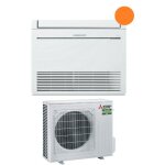 Mitsubishi electric - rversible air conditioner floor standing mfz - kt50 18000 btu gas r - 32 wi - ...
