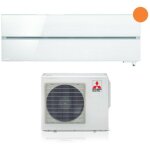 Mitsubishi electric - r�versible air conditioner series kirigamine style 12000 btu msz - ln35vgv pearl ...