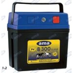 Electrificateur de ranch ama b300 pour clôtures avec alimentation 9 v 36002 Electrificateur de ranch ama b300 pour clôtures avec alimentation 9 v 36002