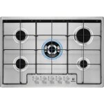 Electrolux 949630942 egs7534x serie300 slim line table de cuisson � gaz encastrable 5 br�leurs en acier ...