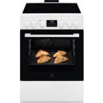 Electrolux - cuisinire vitrocramique lkr664177w