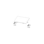 Electrolux - dessus verre vitro - ceram rep 001 pour table de cuisson 140046122010