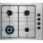 Electrolux - table de cuisson gaz 60cm 4 feux egs6414x Electrolux - table de cuisson gaz 60cm 4 feux egs6414x