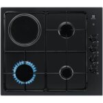 Electrolux - table de cuisson mixte 4 feux noir egl62821ob Electrolux - table de cuisson mixte 4 feux noir egl62821ob