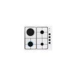 Electrolux - table de cuisson mixte 55cm 4 feux blanc egl62821ow
