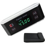 �lectronique inclinom�tre angle chercheur �tanche ip65 rapporteur niveau jauge avec v - groove magn�tique ...