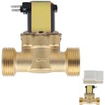 Electrovanne 3 / 4  ac 230v vanne �lectromagn�tique �lectrique �lectrovanne magn�tique en laiton �lectrovanne ...