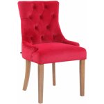Élégant fauteuil en velours en velours avec différentes couleurs colore : rouge Élégant fauteuil en velours en velours avec différentes couleurs colore : rouge