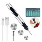 Stylo graveur lectrique, outil de gravure, mini outil de gravure diy, pour fournitures de bricolage, ...