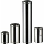 Poujoulat - el�ment droit therminox ti pour l'int�rieur et l'ext�rieur des b�timents - diam�tre 150 - ...