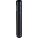 Poujoulat ? �l�ment �mail r�glable noir 510 - 860mm dn80 ? conduit de fum�e pour installations flexibles ...