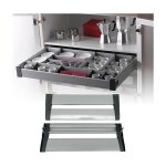 Elment de remplacement tiroirs delinia leroy merlin pour meubles de salle de bain et cuisine  extraction ...